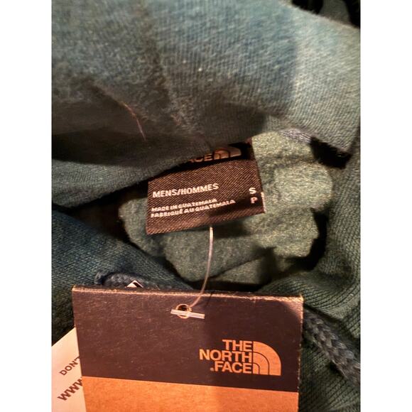 NWT The North Face Graphic Soft Cotton Pocket Tie Hoodie Sweatshirt S Green - Picture 8 of 16